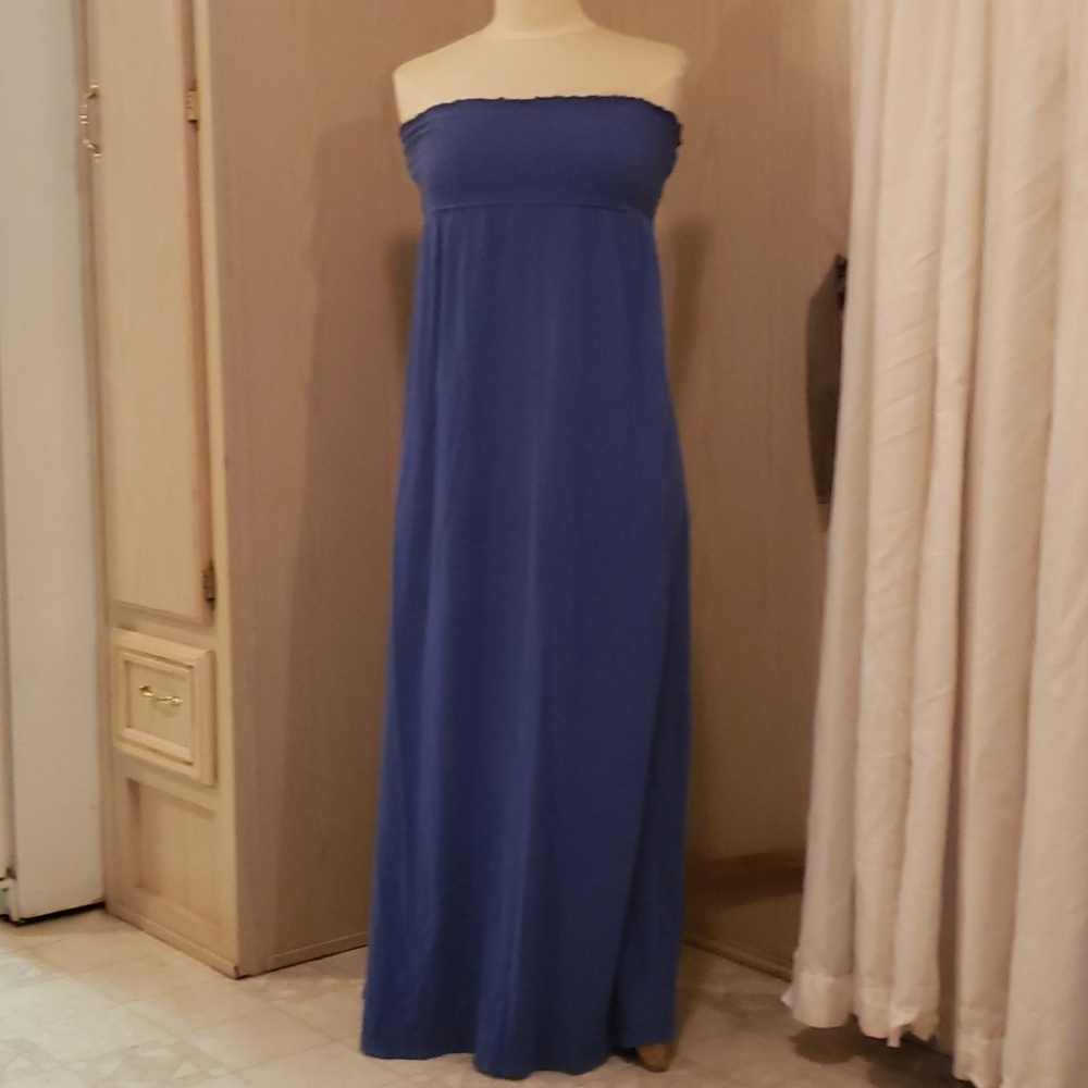 Tube top dress